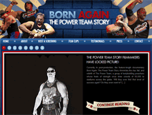Tablet Screenshot of powerteamfilm.com